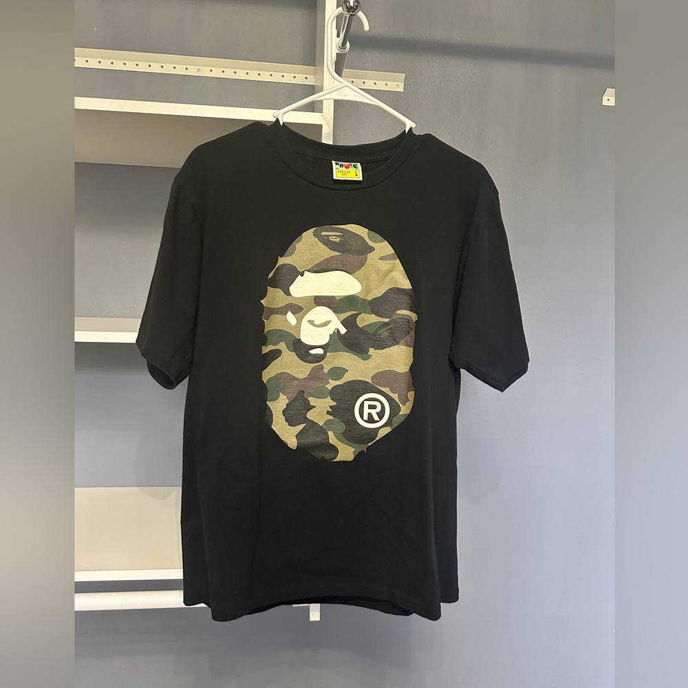 BAPE Camo Ape Tshirt- Men’s Large